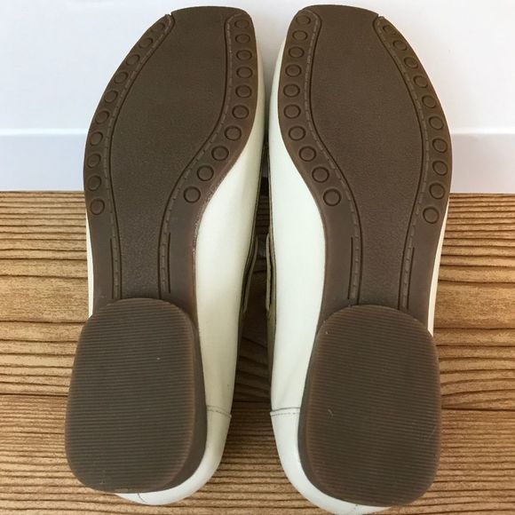 Sam & Libby Madison Ivory / Tan Leather Loafer 5.5 - Picture 5 of 8